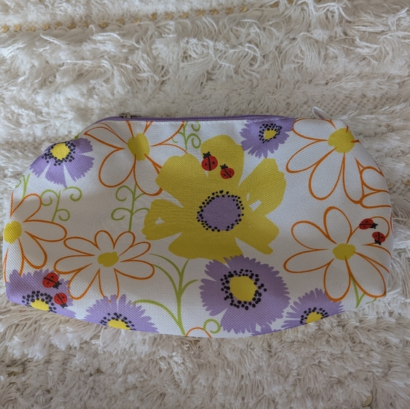 Bag Cosmetic Bag Pouch with Ladybug Design - Picture 1 of 2